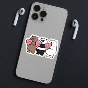 Sticker Escandalosos con Corazón