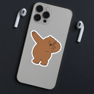 Sticker Escandalosos Pardo Ganador